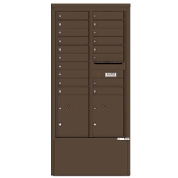 The Depot is a freestanding solution that provides flexibility to install our most popular USPS Approved STD-4C wall-mounted mailboxes in a standalone cabinet. Depots are designed to ensure the selected module is installed at a standard accessible height. Ease of installation also makes the freestanding Depot option a popular choice.