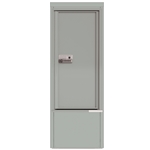 Package Protector™ PORT for Single Family Homes - Carrier Neutral Package Delivery Box in Depot Mount Cabinet - In Silver Speck Color