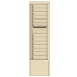 13 Tenant Doors and Outgoing Mail Compartment - 4C Depot versatile™ - Model 4C15S-13-D