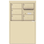 5 Tenant Doors and Outgoing Mail Compartment - 4C Depot versatile™ - Model 4C06D-05X-D