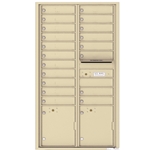 4C Horizontal mailbox 19 Compartment