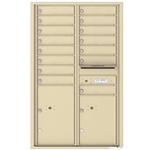 4C Horizontal mailbox 15 Compartment