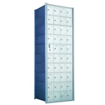 10 Doors High x 4 Doors Wide - Custom 1600 Series Front Loading, Recess-Mounted Private Delivery Mailboxes - Model 1600104-SP