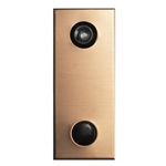 Mechanical Door Chime - Bronze - with Wide Angle Viewer or Optional UL (Fire Rated) Viewer - Model 685104-02