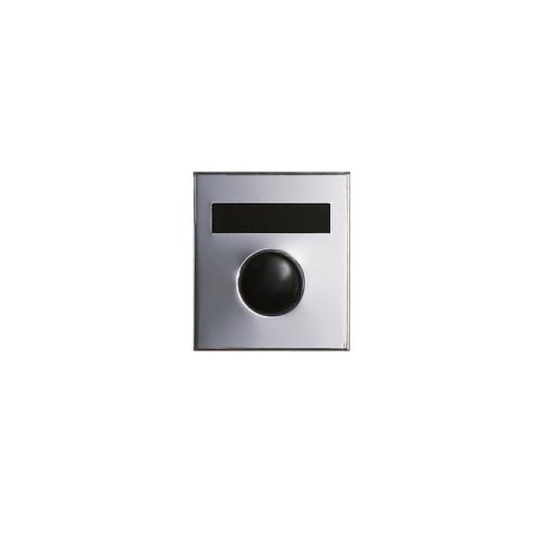 Mechanical Door Chime - Anodized Silver - with Number Slot - Model