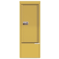 Package Protector™ PORT for Single Family Homes - Carrier Neutral Package Delivery Box in Depot Mount Cabinet - Gold Speck Color