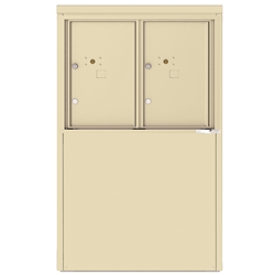 2 Parcel Lockers - 4C Depot versatile™ - Model 4C06D-2P-D