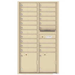 4C Horizontal mailbox 19 Compartment