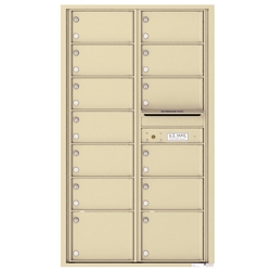 4C Horizontal mailbox 13 Compartment