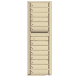 4C Horizontal mailbox 13 Compartment