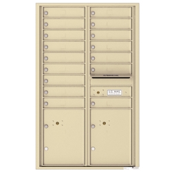4C Horizontal mailbox 16 Compartment