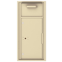 Collection / Drop Box Unit with Pull Down Hopper for Mail Collection - 4C Recessed Mount versatile™ - Model Collection / Drop Box Unit with Pull Down Hopper for Mail Collection - 4C Recessed Mount versatile™ - Model 4CADS-HOP-HOP