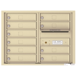 Florence 4C mailboxes are USPS Approved and meet or exceed STD-4C requirements for new construction and major renovations. They are also ideal for private delivery applications. 10 Tenant Doors with Outgoing Mail Compartment - 4C Recessed Mount versatile™ - Model 4C06D-10