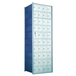 39 Tenant Doors with 1 Master Door - 1600 Series Front Loading, Recess-Mounted Private Delivery Mailboxes - Model 1600104A