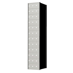 12 Doors High x 3 Doors Wide (36 Tenant Doors) - 1700 Series Rear Loading, Private Delivery Mailboxes - Model 1700123A