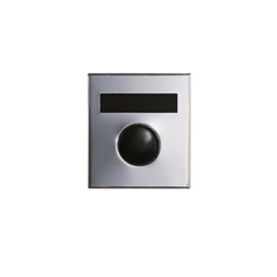 Mechanical Door Chime - Anodized Silver - with Number Slot - Model 687101-02